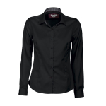 2902003 RB20 Twill Chemise Femmes 3 2902003 904 RB20 BLACK RED f2