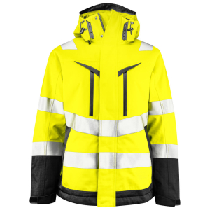 6449 PARKA SOFTSHELL POLYCOTON DOUBLEE FEMME - EN ISO 20471 CLASSE 3/2