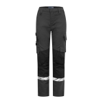 7511 PROGRESSION PANTALON DE SERVICE FEMME 3 647511 9899 Grey Black Front